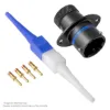 AS,4 WAY,FLG,PIN,B KEY,BLUE - AS012-04PB