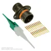 AS,22 WAY,FLG,PIN,C KEY,ORANGE - AS012-35PC