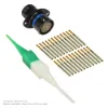 AS,22 WAY,FLG,SKT,B KEY,BLUE - AS012-35SB