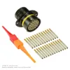 AS,26 WAY,FLG,SKT,A KEY,YELLOW - AS016-26SA