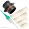 AS,66 WAY,FLG,PIN,C KEY,ORANGE - AS018-35PC