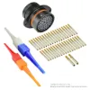 AS,39 WAY,FLG,PIN,C KEY,ORANGE - AS020-39PC