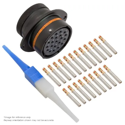 AS,21 WAY,FLG,PIN,C KEY,ORANGE - AS022-21PC