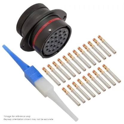 AS,21 WAY,FLG,PIN,N KEY,RED - AS022-21PN