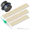 AS,100 WAY,FLG,SKT,B KEY,BLUE - AS022-35SB
