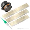 AS,100 WAY,FLG,SKT,C KEY,ORANGE - AS022-35SC