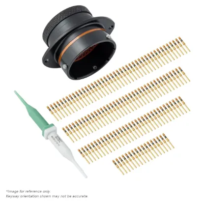 AS,29 WAY,FLG,PIN,C KEY,ORANGE - AS024-29PC