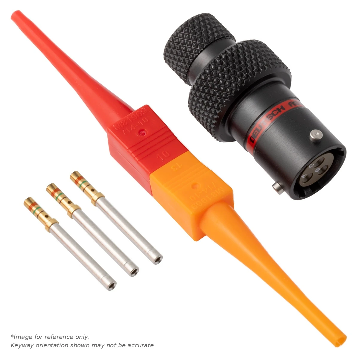 AS,3 WAY,INLINE,PIN,N KEY,RED - AS108-98PN