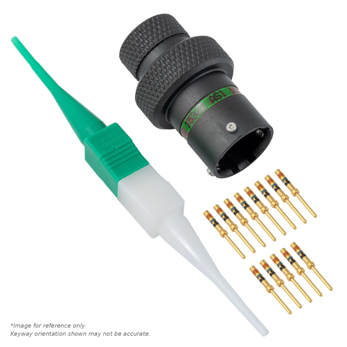 AS,2 WAY,INLINE,PIN,D KEY,GREEN - AS110-02PD