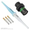 AS,2 WAY,INLINE,SKT,D KEY,GREEN - AS110-02SD