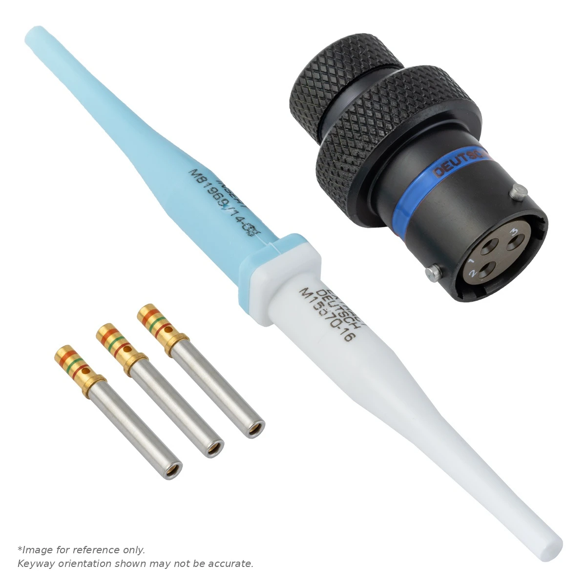 AS,3 WAY,INLINE,PIN,B KEY,BLUE - AS110-03PB