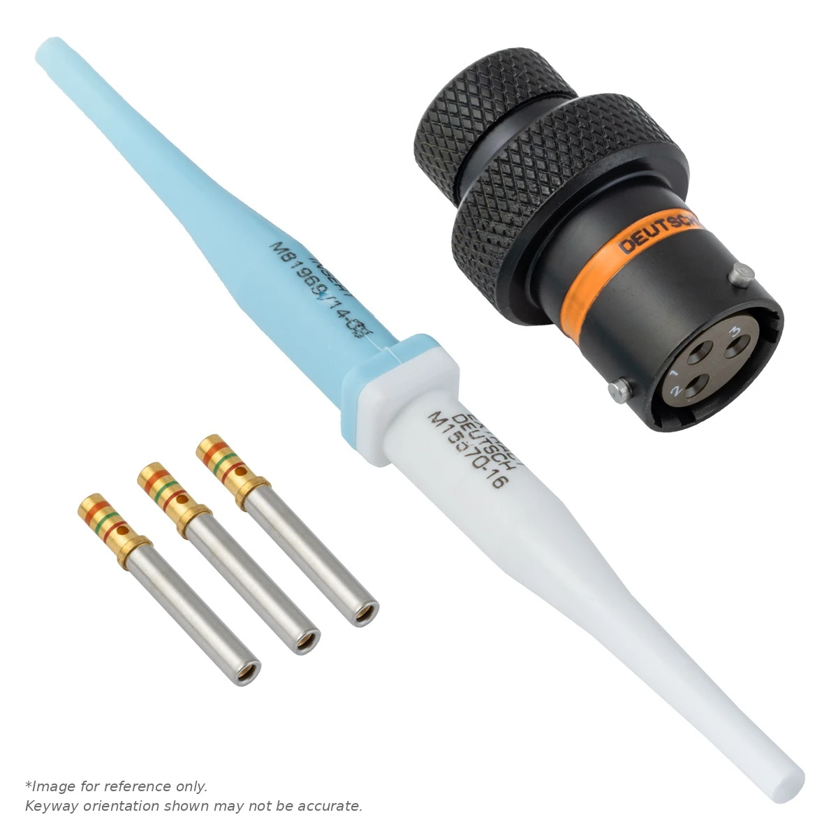 AS,3 WAY,INLINE,SKT,C KEY,ORANGE - AS110-03SC