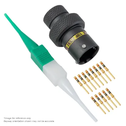 AS,13 WAY,INLINE,PIN,A KEY,YELLOW - AS110-35PA