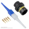 AS,4 WAY,INLINE,PIN,A KEY,YELLOW - AS112-04PA