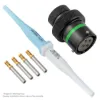 AS,4 WAY,INLINE,SKT,D KEY,GREEN - AS112-04SD