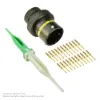 AS,22 WAY,INLINE,PIN,A KEY,YELLOW - AS112-35PA