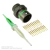 AS,22 WAY,INLINE,PIN,D KEY,GREEN - AS112-35PD