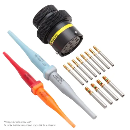 AS,12 WAY,INLINE,SKT,A KEY,YELLOW - AS114-97SA