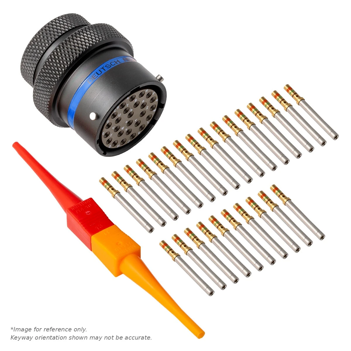 AS,26 WAY,INLINE,SKT,B KEY,BLUE - AS116-26SB
