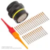 AS,32 WAY,INLINE,SKT,A KEY,YELLOW - AS118-32SA