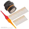 AS,32 WAY,INLINE,SKT,C KEY,ORANGE - AS118-32SC