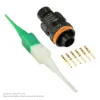 AS,6 WAY,PLG,SKT,C KEY,ORANGE - AS608-35PC