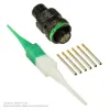 AS,6 WAY,PLG,PIN,D KEY,GREEN - AS608-35SD