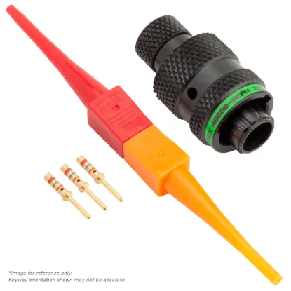 AS,3 WAY,PLG,PIN,D KEY,GREEN - AS608-98PD