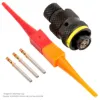 AS,3 WAY,PLG,PIN,A KEY,YELLOW - AS608-98SA