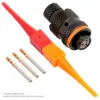 AS,3 WAY,PLG,PIN,C KEY,ORANGE - AS608-98SC