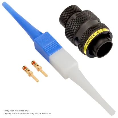 AS,2 WAY,PLG,SKT,A KEY,YELLOW - AS610-02PA