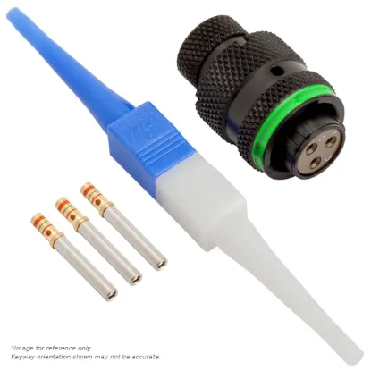 AS,3 WAY,PLG,PIN,D KEY,GREEN - AS610-03SD