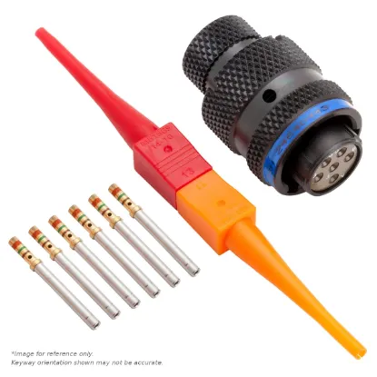 AS,6 WAY,PLG,PIN,B KEY,BLUE - AS610-98SB