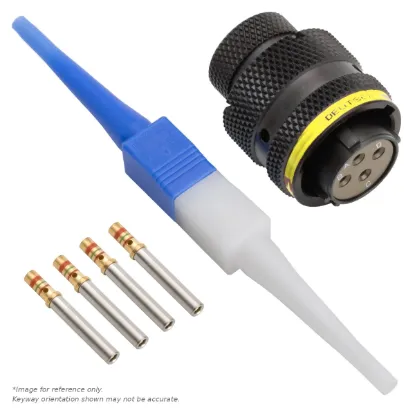 AS,4 WAY,PLG,PIN,A KEY,YELLOW - AS612-04SA