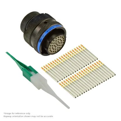 AS,37 WAY,PLG,PIN,B KEY,BLUE - AS614-35SB