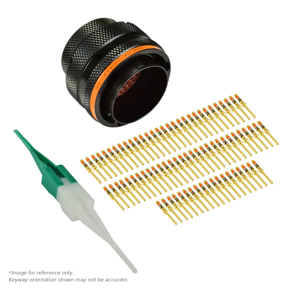 AS,79 WAY,PLG,SKT,C KEY,ORANGE - AS620-35PC
