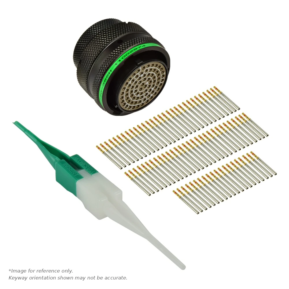 AS,79 WAY,PLG,PIN,D KEY,GREEN - AS620-35SD