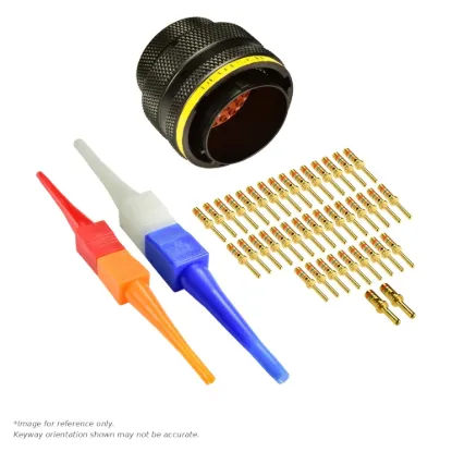 AS,39 WAY,PLG,PIN,A KEY,YELLOW - AS620-39SA