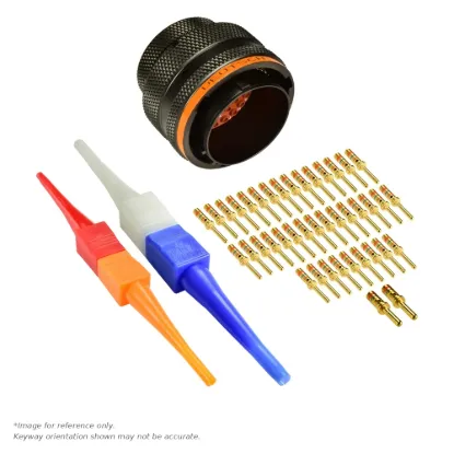 AS,39 WAY,PLG,PIN,C KEY,ORANGE - AS620-39SC