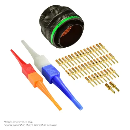 AS,39 WAY,PLG,PIN,D KEY,GREEN - AS620-39SD