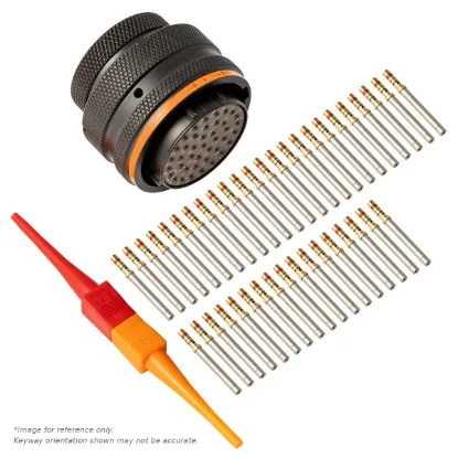 AS,41 WAY,PLG,PIN,C KEY,ORANGE - AS620-41SC