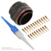 AS,21 WAY,PLG,PIN,N KEY,RED - AS622-21SN