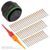 AS,55 WAY,PLG,PIN,D KEY,GREEN - AS622-55SD