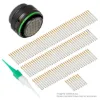 AS,128 WAY,PLG,PIN,D KEY,GREEN - AS624-35SD