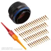 AS,61 WAY,PLG,PIN,B KEY,BLUE - AS624-61SB