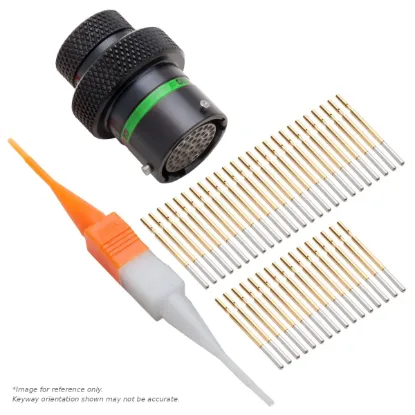 ASDD,93 WAY,INLINE,SKT,D KEY,GREEN - ASDD116-93SD