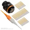 ASDD,118 WAY,PLG,SKT,C KEY,ORANGE - ASDD618-118SC