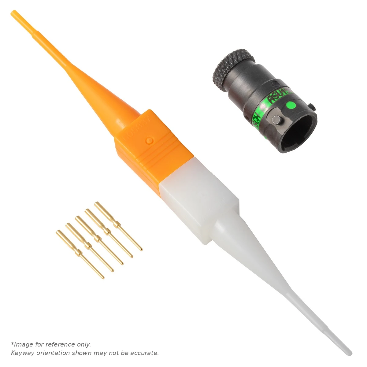 ASU,5 WAY,INLINE,PIN,D KEY,GREEN - ASU103-05PD-HE