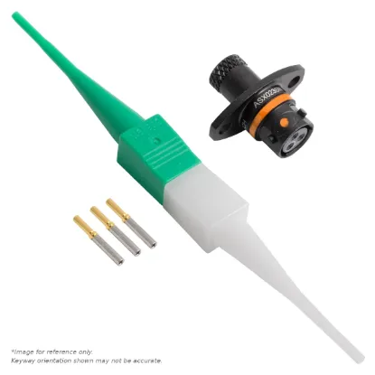 ASX,3 WAY,PIN,FLG,C KEY,ORANGE - ASX002-03PC-HE
