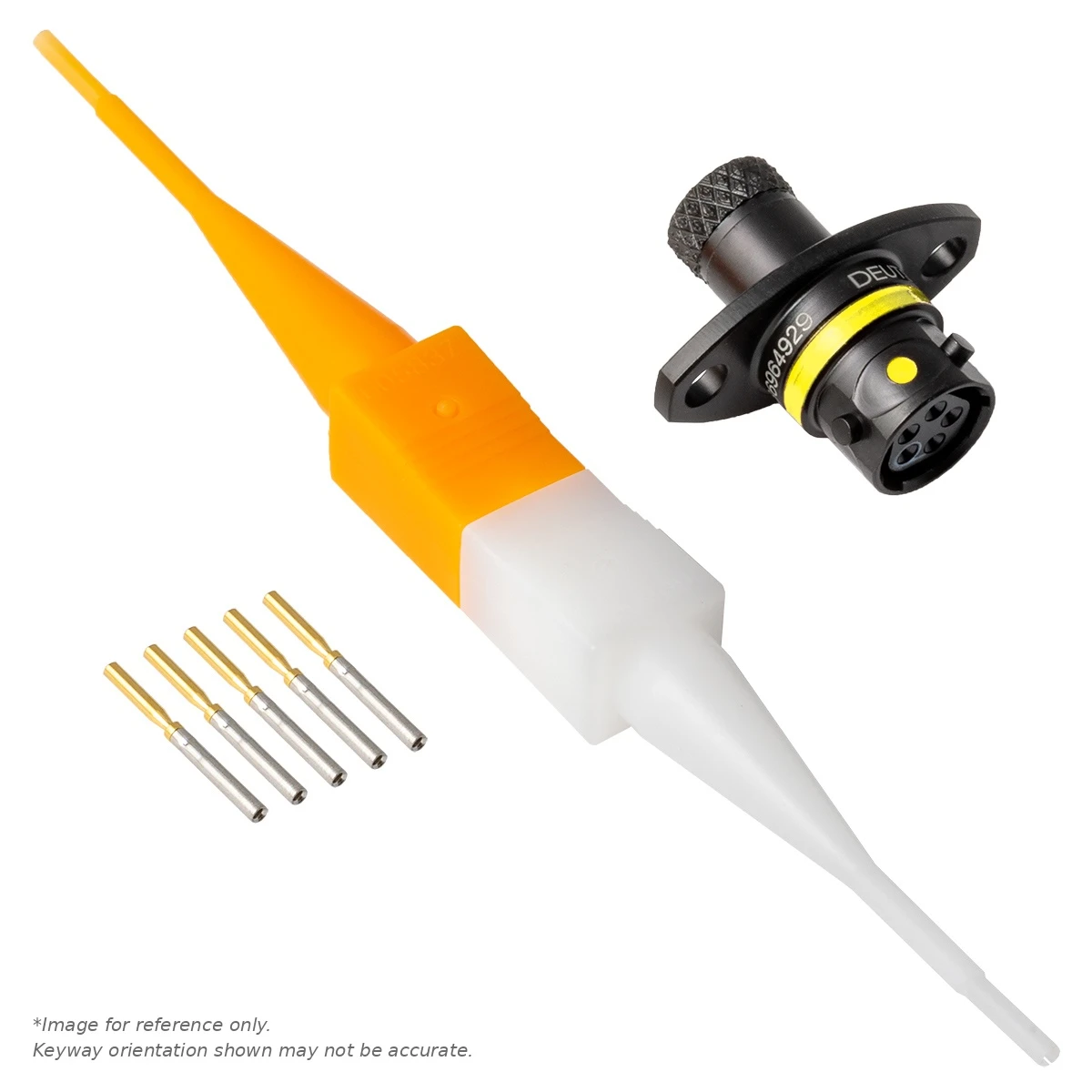 ASX,5 WAY,SKT,FLG,A KEY,YELLOW - ASX002-05SA-HE